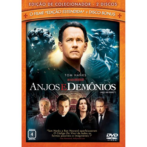 ANJOS E DEMÔNIOS ED. ESTENDIDA (DVD)